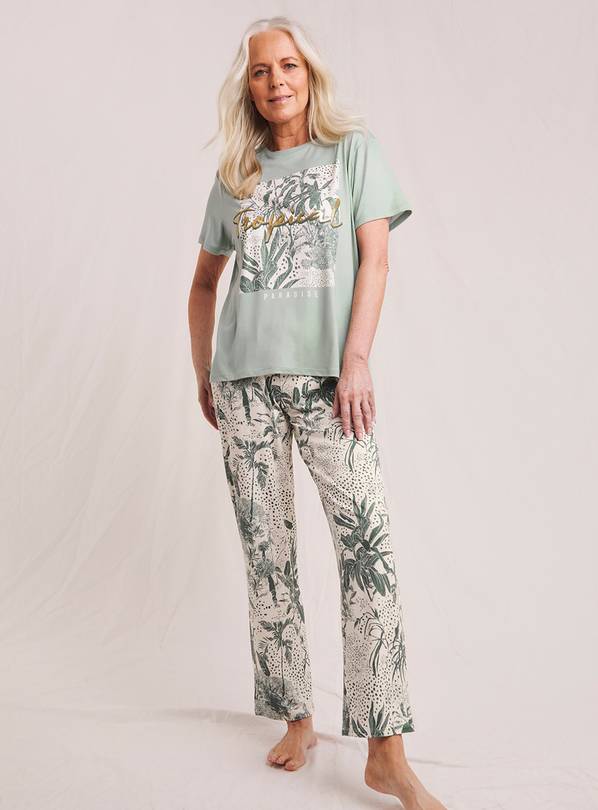 JD WILLIAMS Palm Print Pj Set 28-30